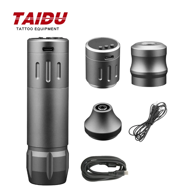 

TAIDU Endless Versatile Tattoo Machine 1200mAh Tattoo Pen Long Life Mast Wireless Tattoo Machine Tattoo Equipment Supply