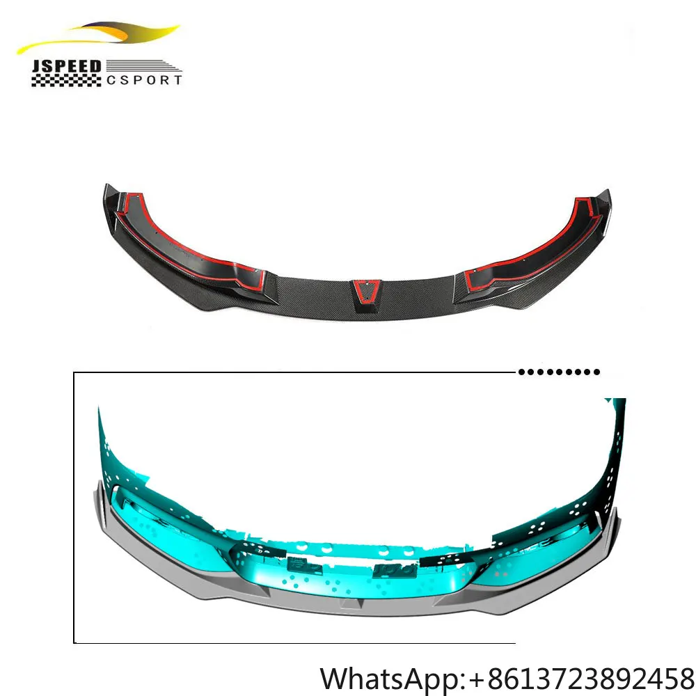 

For BMW 4 Series F32 F33 F36 M Sport Carbon Fiber Front Bumper Lip 2014-2019