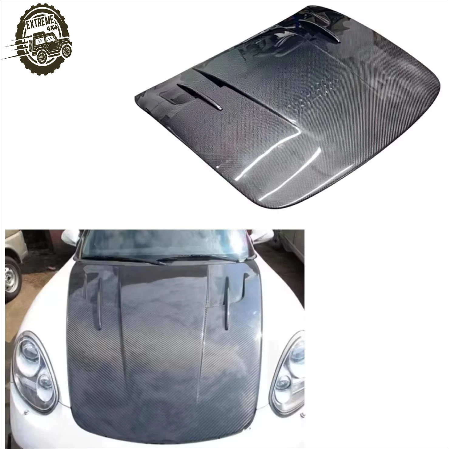 Vehicle Bonnet Mish-a Style Carbon Fiber Engine Hood Factory Direct Sales for Carrera 911 997 Factory Direct