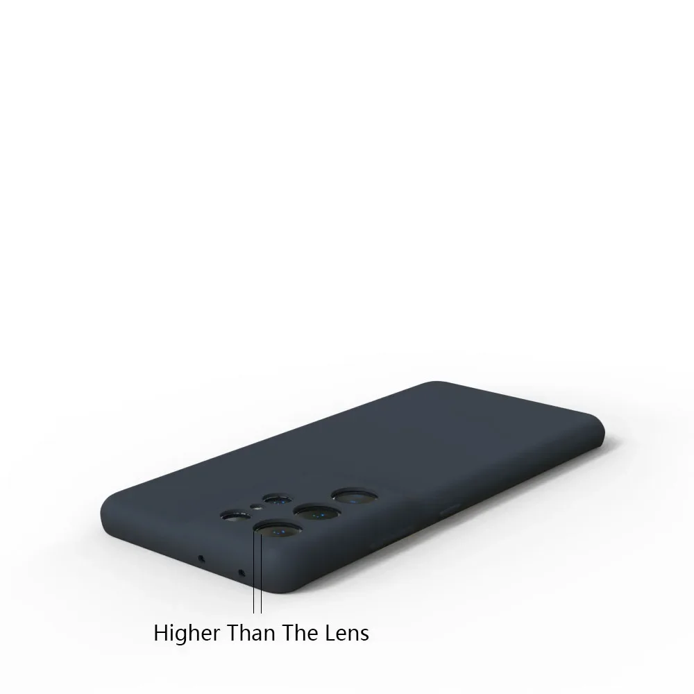 For Samsung Galaxy S21 S21 Plus S21 Ultra Case Silky Silicone Cover Soft-Touch Back Protective Housing For S22 S23 FE PLUS S21FE