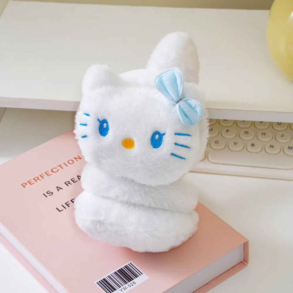 1pcs2024 جديد الشتاء الكرتون الدافئة والباردة عالية المظهر غطاء للأذنين الأفقي الطلاب الجميلين غطاء للأذنين مقاومة البرد #5