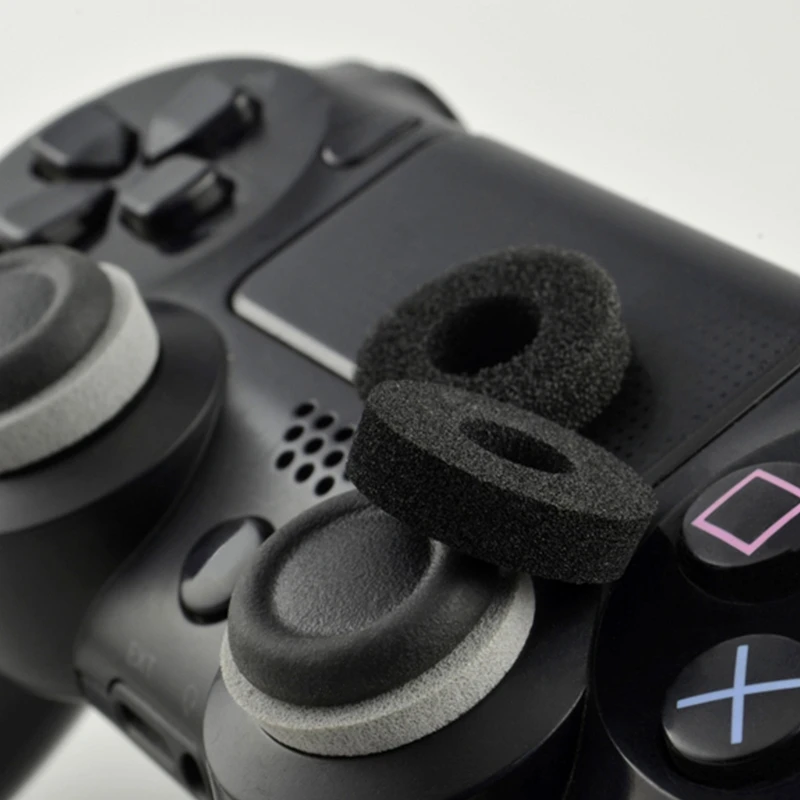 2Pcs/lot Sponge Auxiliary Ring For / PRO Tension Adjustment Analog Stick Aim Assistant Ring Game Accessories