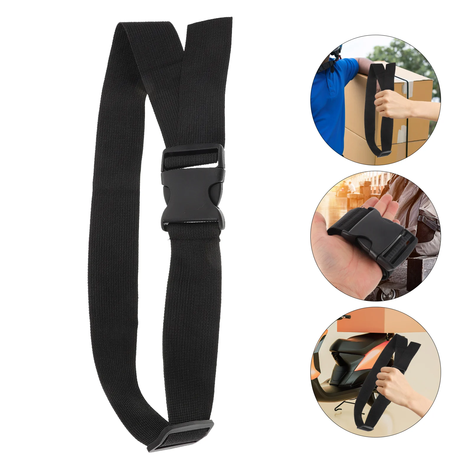 Heuptas Cinch Koord Bandjes Met Gespen Verlenging Zware Riem Rugzak Nylon