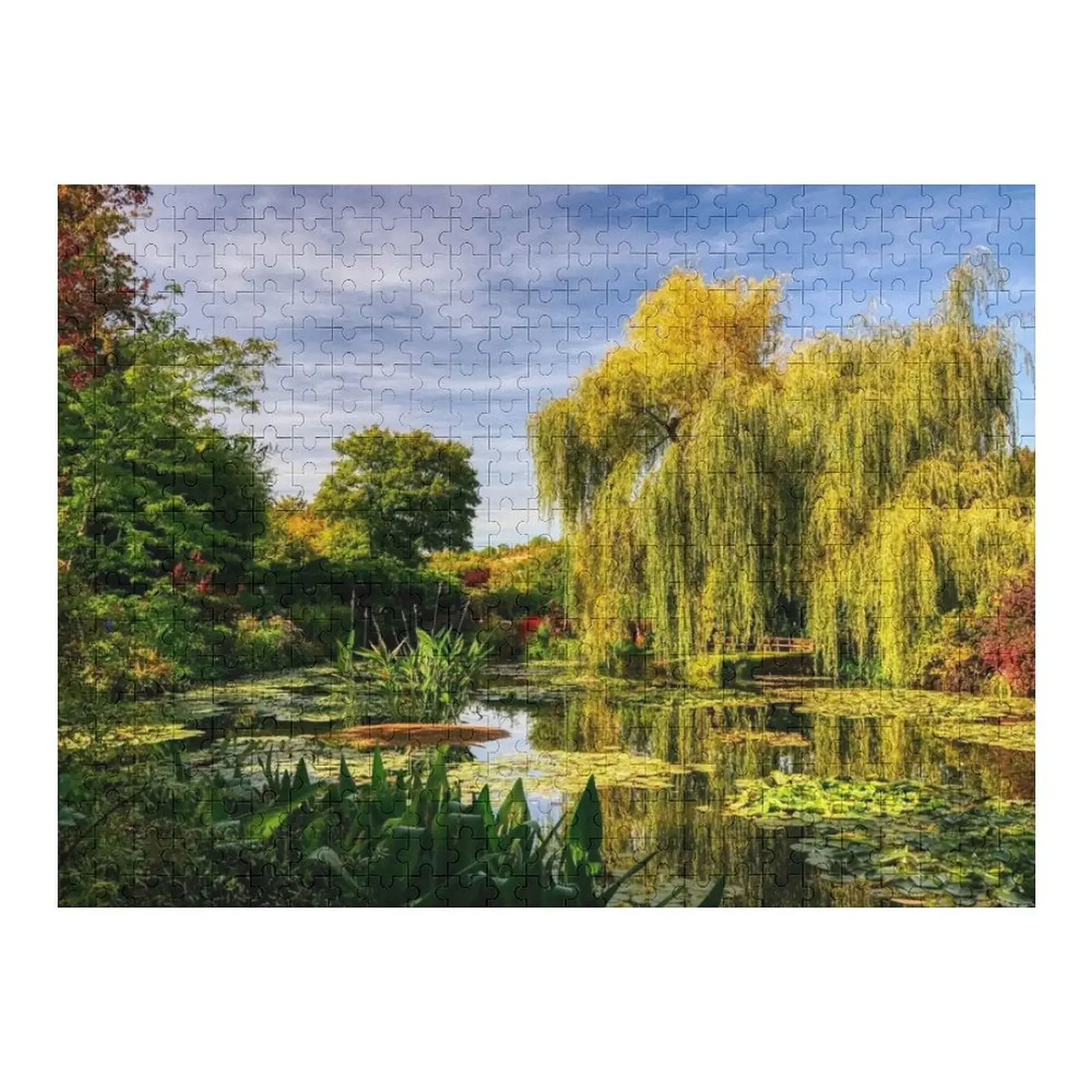 

Beautiful Monet's Garden Jigsaw Puzzle Jigsaw For Kids Customized Toys For Kids Customized Photo Puzzle