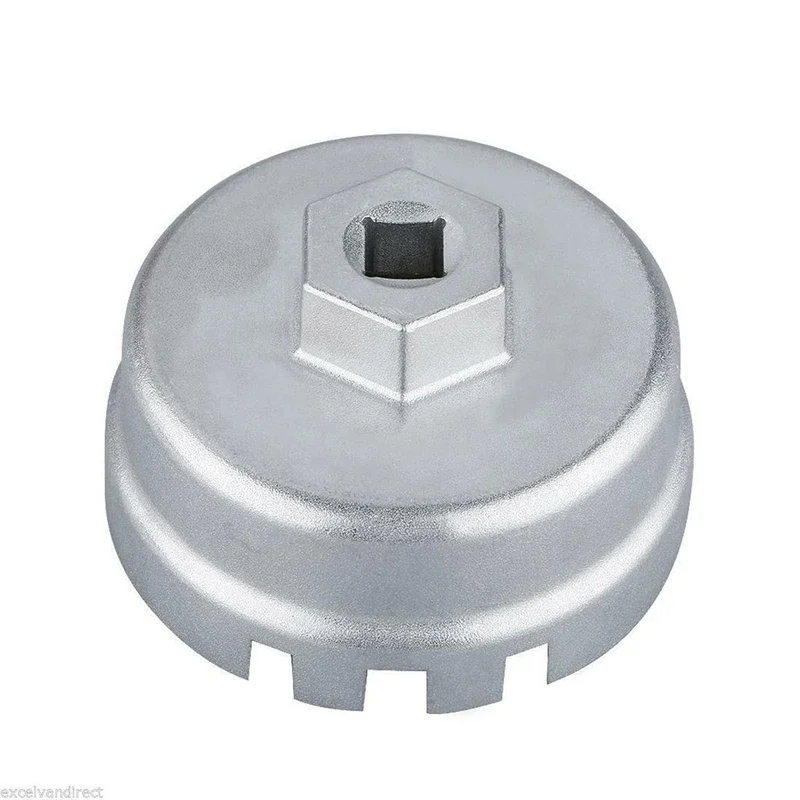 Car Oil Filter Hattype Wrench Aluminum Alloy for Corolla Matrix Prius Rav4 Lexus CT200h Scion XD Camry Avalon Highlander Tundra