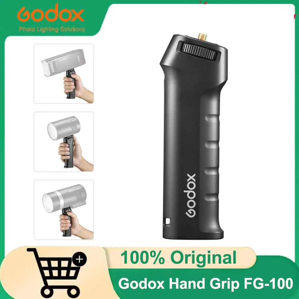 Godox FG-100 كاميرا فلاش قبضة Speedlite مقبض فلاش قبضة اليد مع برغي 1/4 بوصة متوافق مع Godox AD100pro AD200pro