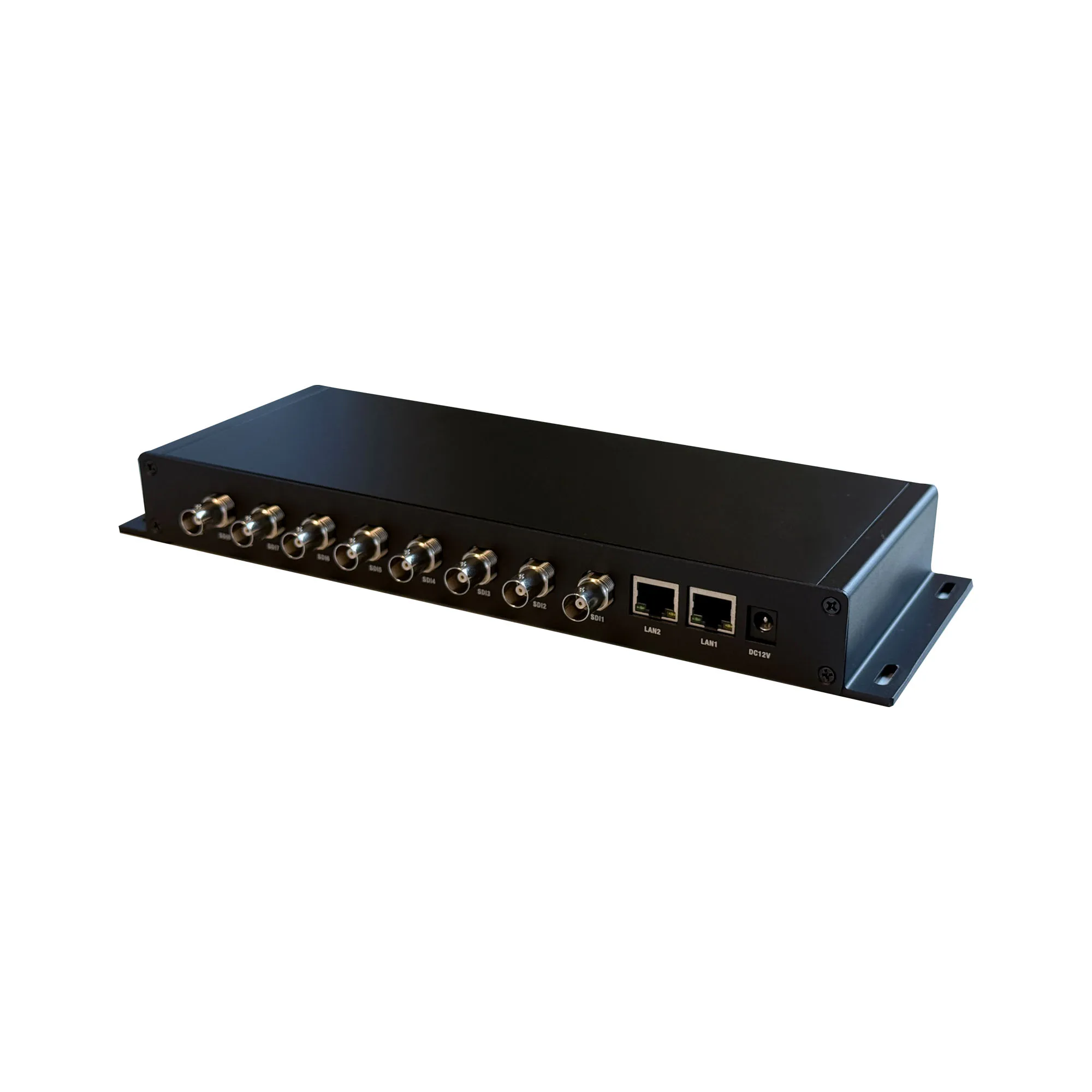 Codificador SDI de 8 canales SDI a IP http rtmp udp rtsp hls SRT H.264 H.265 IPTV CATV codificador de vídeo en red codificador en vivo
