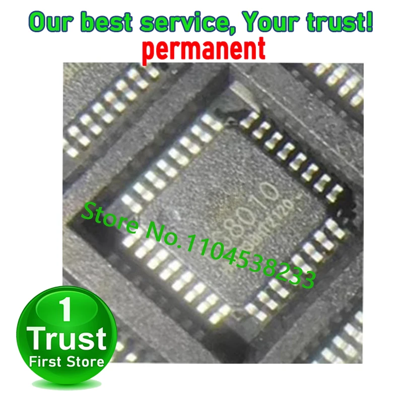 EG8010 LQFP32 EG8030 LQFP44   Trust First   in stock 1PCS/LOT