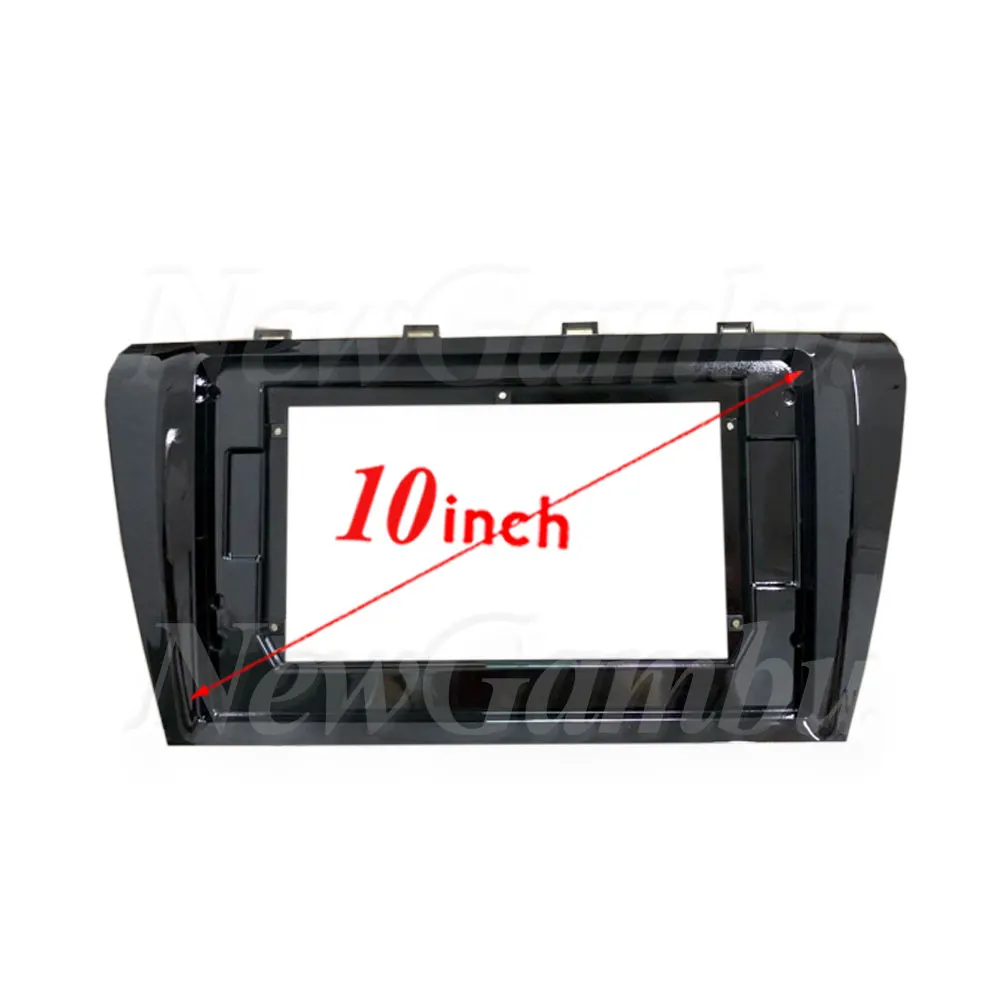 10 inch For Baic Bj20 2016 frame Trim Kits Facia Panel  Radio Player screen 2 Din