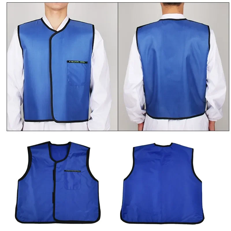 0.35mmPb X المئزر حماية من الإشعاع الرصاص لعيادة الأسنان الأشعة الطبية التصوير سترة السلامة الملابس