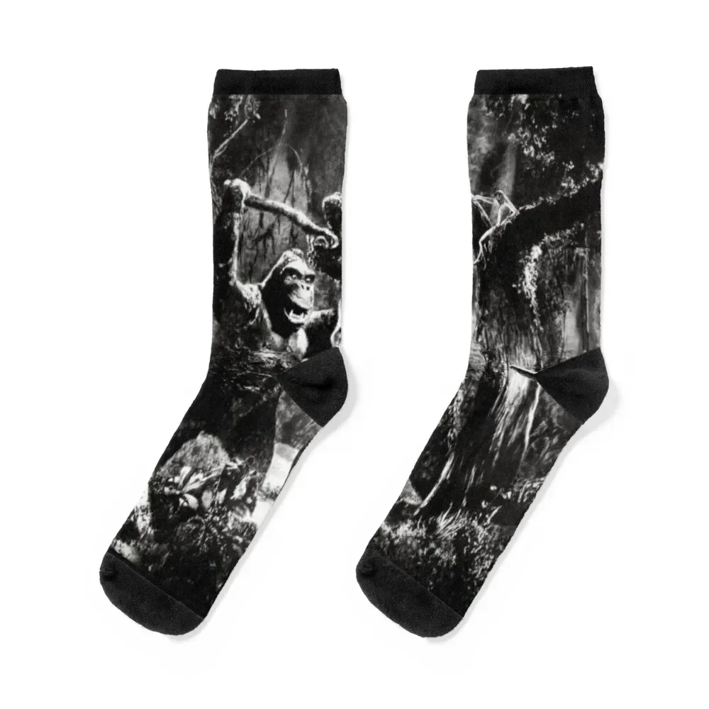 

The original 1933 King Kong . Socks Novelties hiphop warm winter Socks For Man Women's