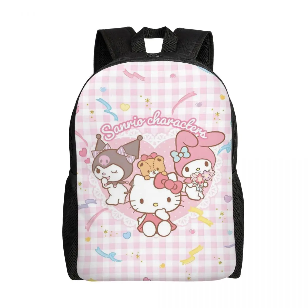 

Personalized Melody Backpacks Men Women Casual Bookbag for College School Classical Anime Cartoon Movie Bags