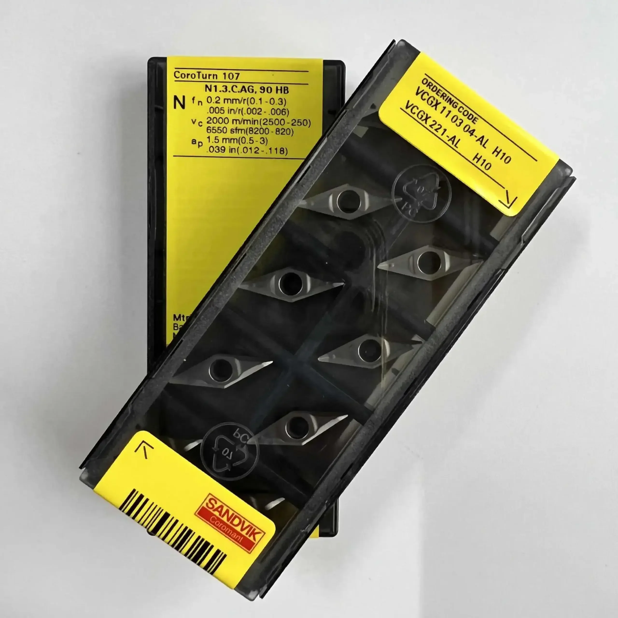 VCGX 110304 -AL H10 /Lâmina de liga 10 PCS