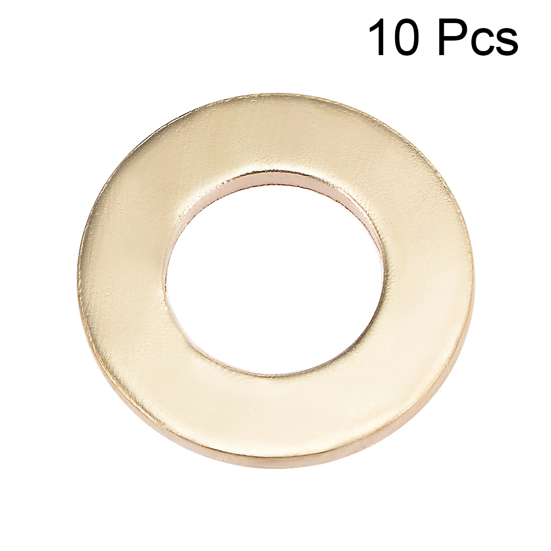 Prohex 10 Buah Mesin Cuci 12X18X1.5/12.5X24X1.5 Mm Tembaga Datar Mesin Cuci baut Sekrup Gasket Digunakan untuk Mendistribusikan Banyak Ulir Baut