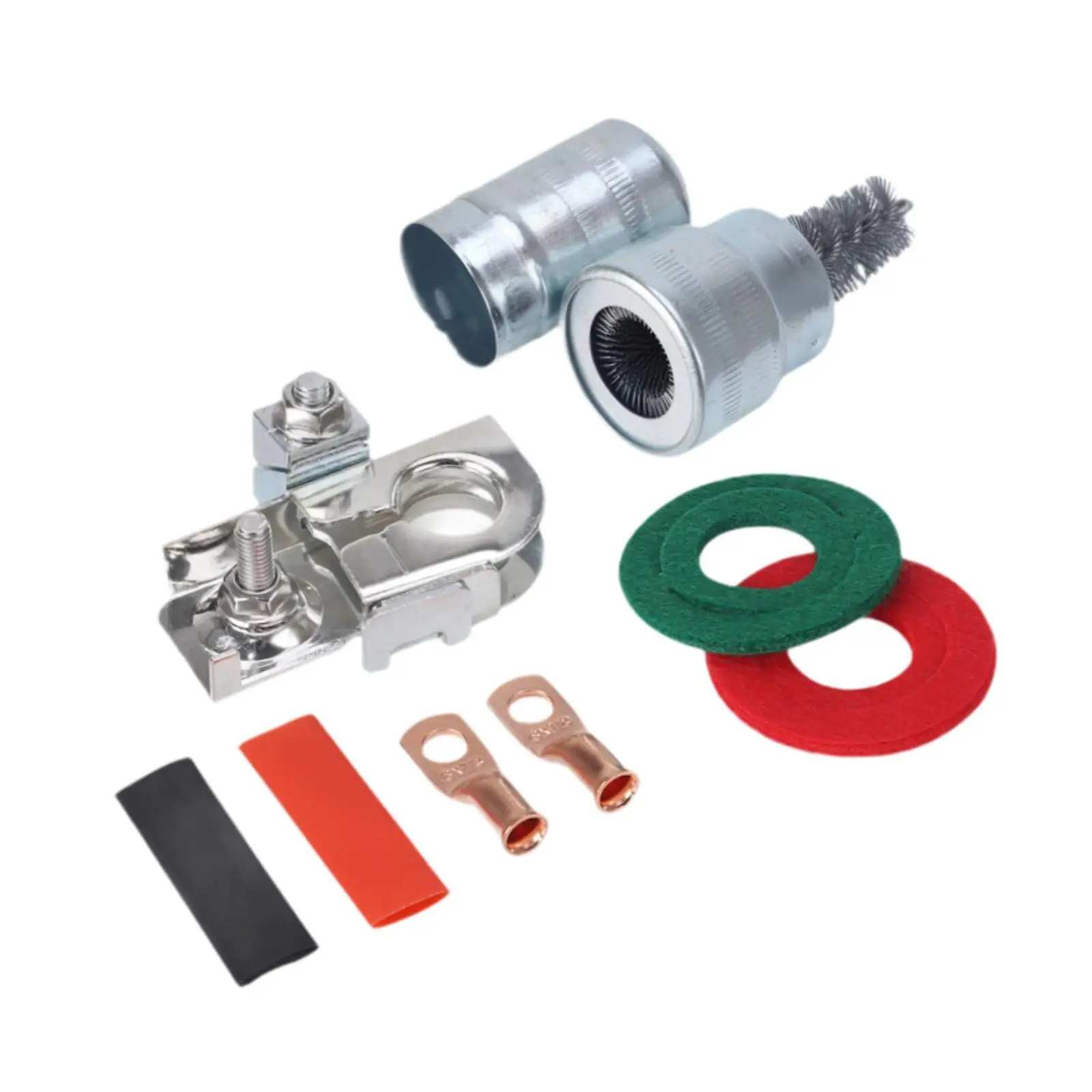 Negative Battery Terminal Clamp High Performance Efficient Copper with Heat Shrink Direct Replaces 926-879 for Lincoln Ford