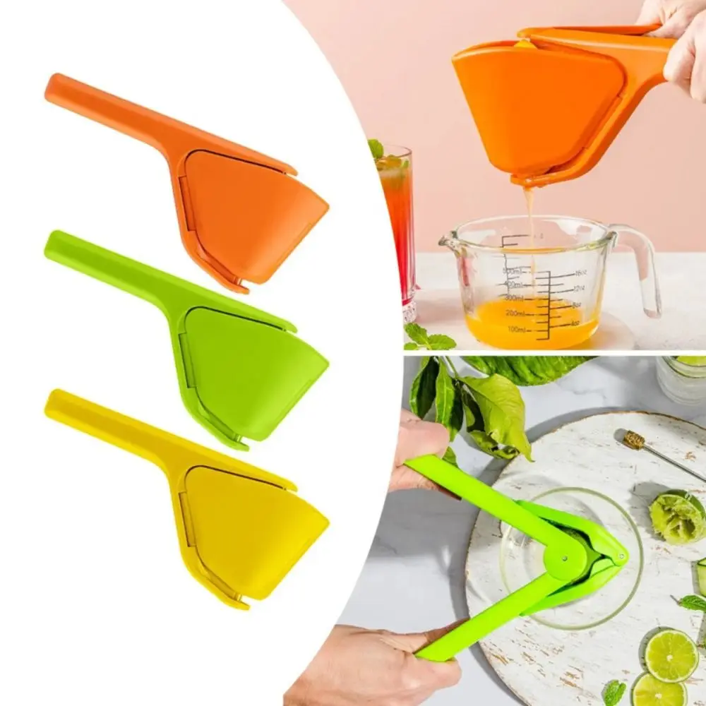 Food Grade Lemon Clip Juicer Fruit Blender Manual Fruit Press Juicing Quickly Plastic Lemon Squeezer Watermelon