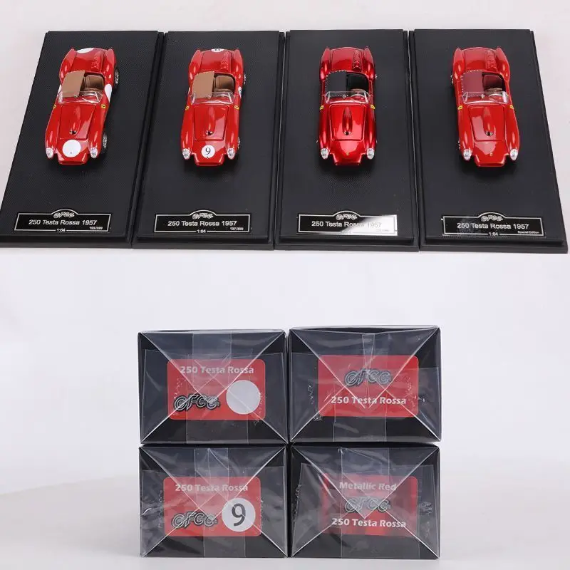 GFCC 1/64 250 Testa Rossa Legierung Kraftfahrzeug Spielzeug Druckguss Metall Modell Sammlung Junge Weihnachtsgeschenke