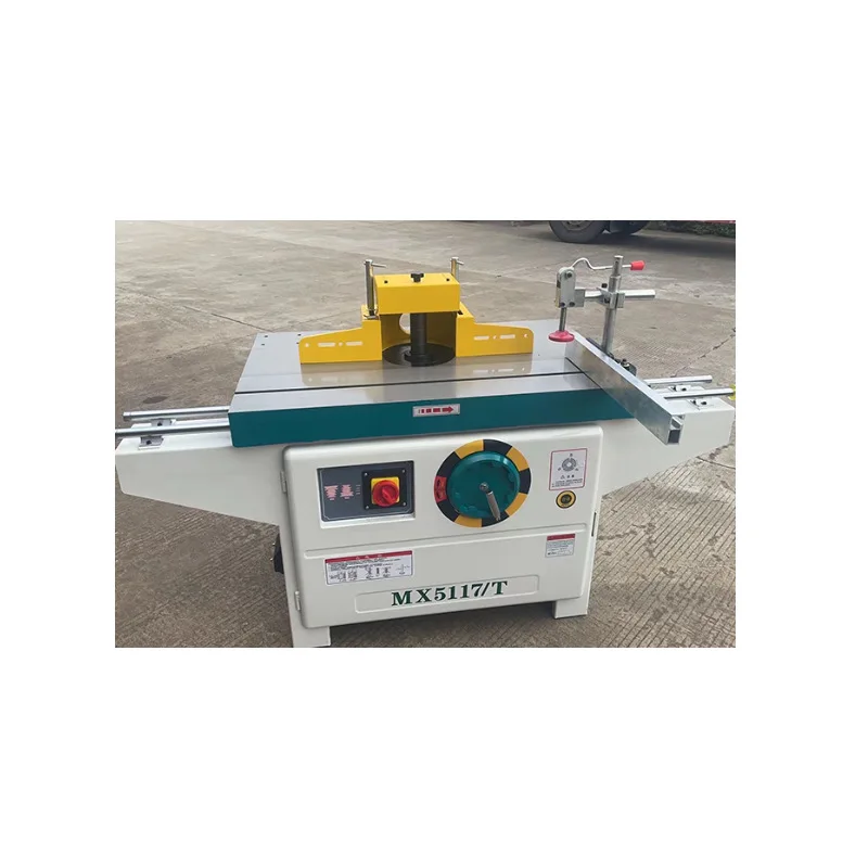 【HOT】380V Single-Axis Router Wood Machine Sliding Table Spindle Moulder MX5117T Single Spindle Vertical Milling Woodworking Mach