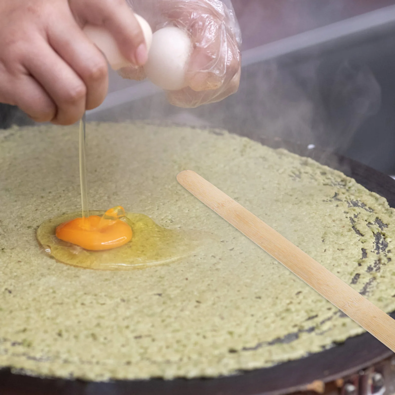 

Bamboo Spatula Turner Long Handle Multifunctional Pancake Flipper Household Cooking Tool Crepe Pie Spatula Kitchen Accessory