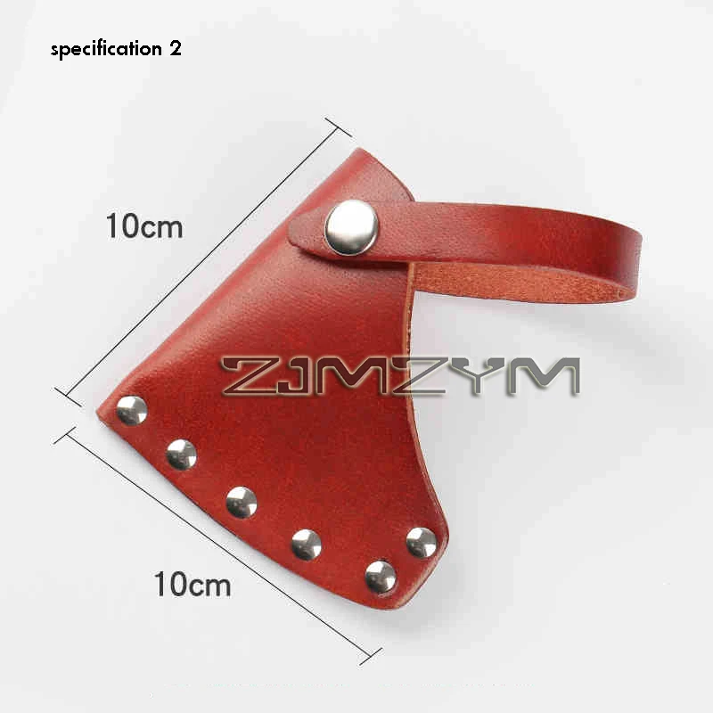 1Pc Leather Hatchet Sheath Axe Cover Sheath Axe Protector Tool Leather Axe Head Cover Axe Head Sheath Protect Cover