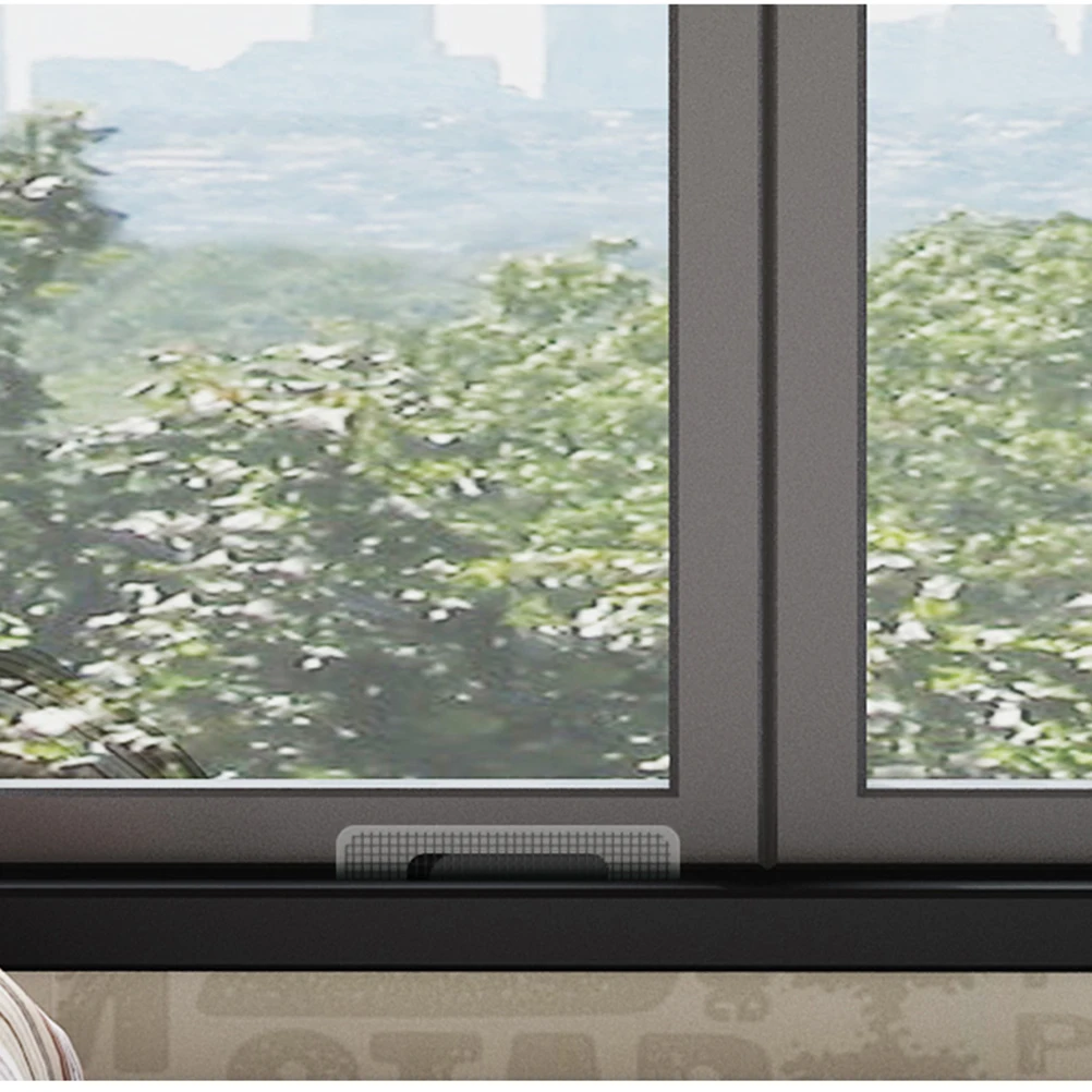 

25Pcs Mosquito Proof Repair Screen Tape Fiberglass Covering Mesh Patch Door Window Screen Seal Adhesive Tear Resistant Fireproof