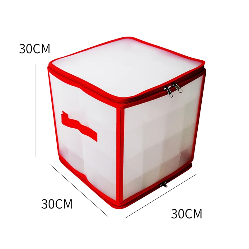 64 Grid Christmas Ball Storage Sorting Storage Box With Lid Christmas Xmas Tree Decoration Bauble Decor 2022 Baubles Storage Box