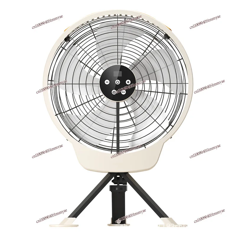 

Multifunctional Camping Tripod Fan Dormitory Outdoor Hangable Moving Head Industrial Fan