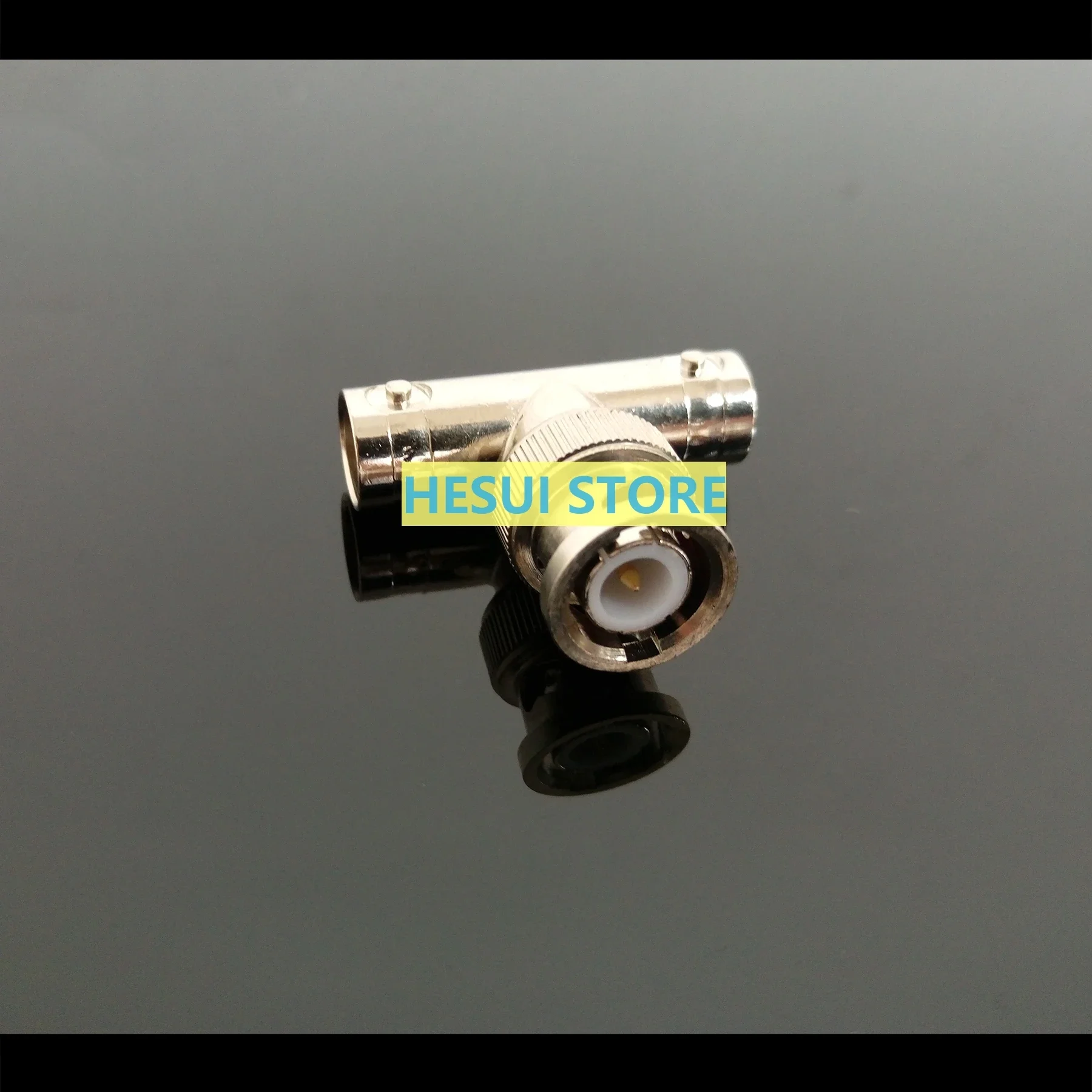 1/3/5 قطعة 50Ω النحاس النقي BNC-KJK ثلاثي الرأس، ثورة واحدة إلى اثنين من الإناث BNC-KKJ BNC إبرة داخلية إلى فتحتين BNC الداخلية