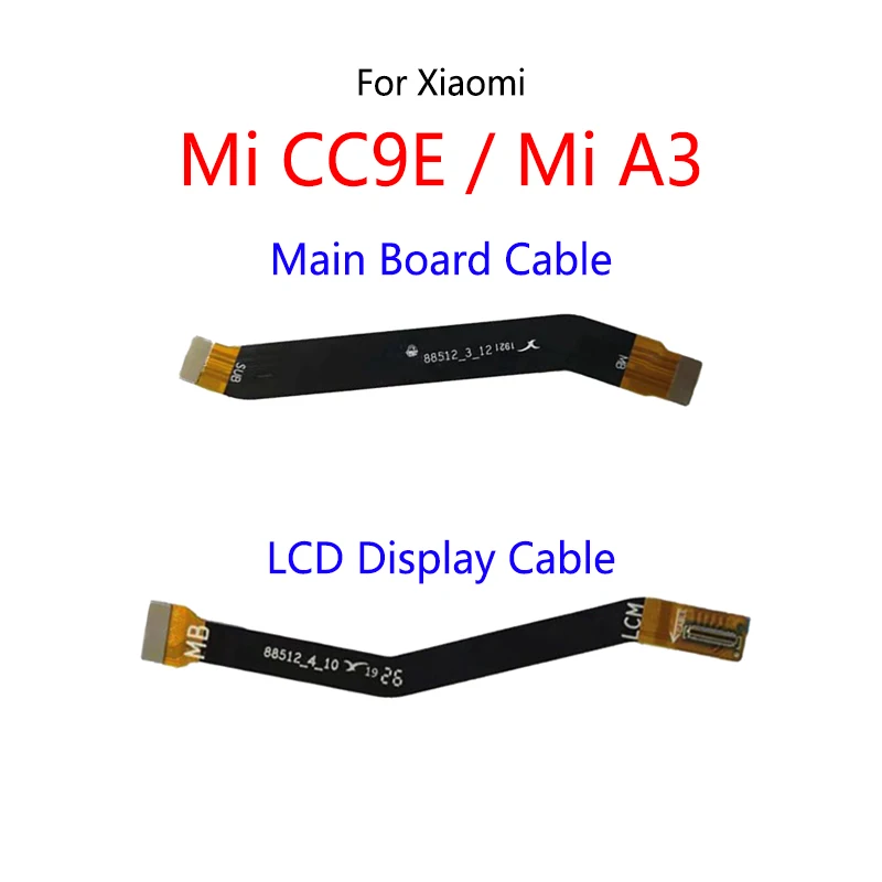 LCD-Display verbinden Motherboard-Kabel Hauptplatine Flex kabel für Xiaomi Mi CC9E / Mi A3