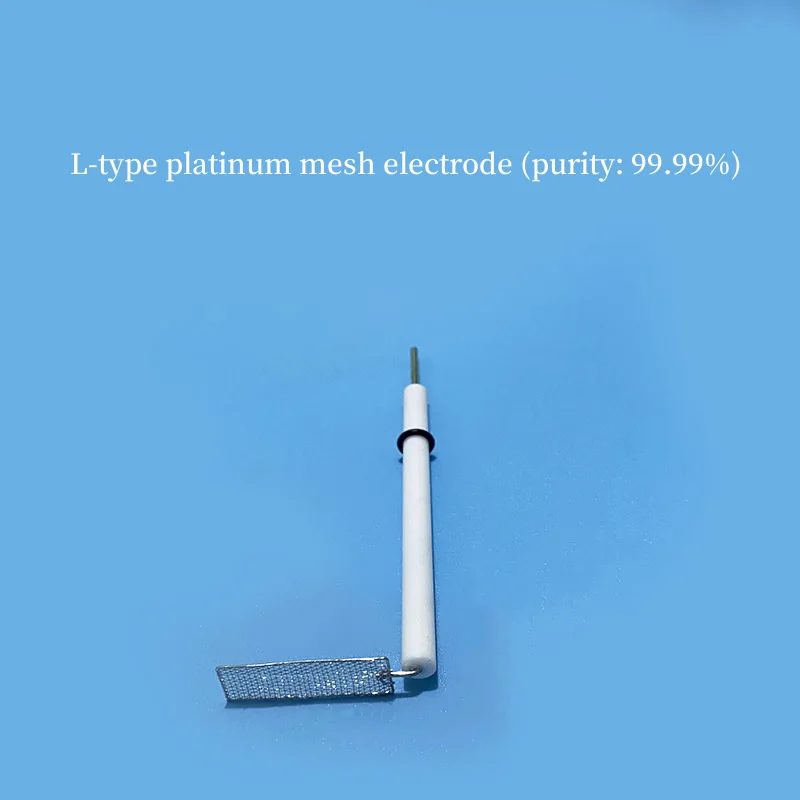 Electrochemical L-type platinum mesh electrode Pt mesh 10 * 10 10 * 20 10 * 30 Platinum auxiliary electrode Purity 99.99％