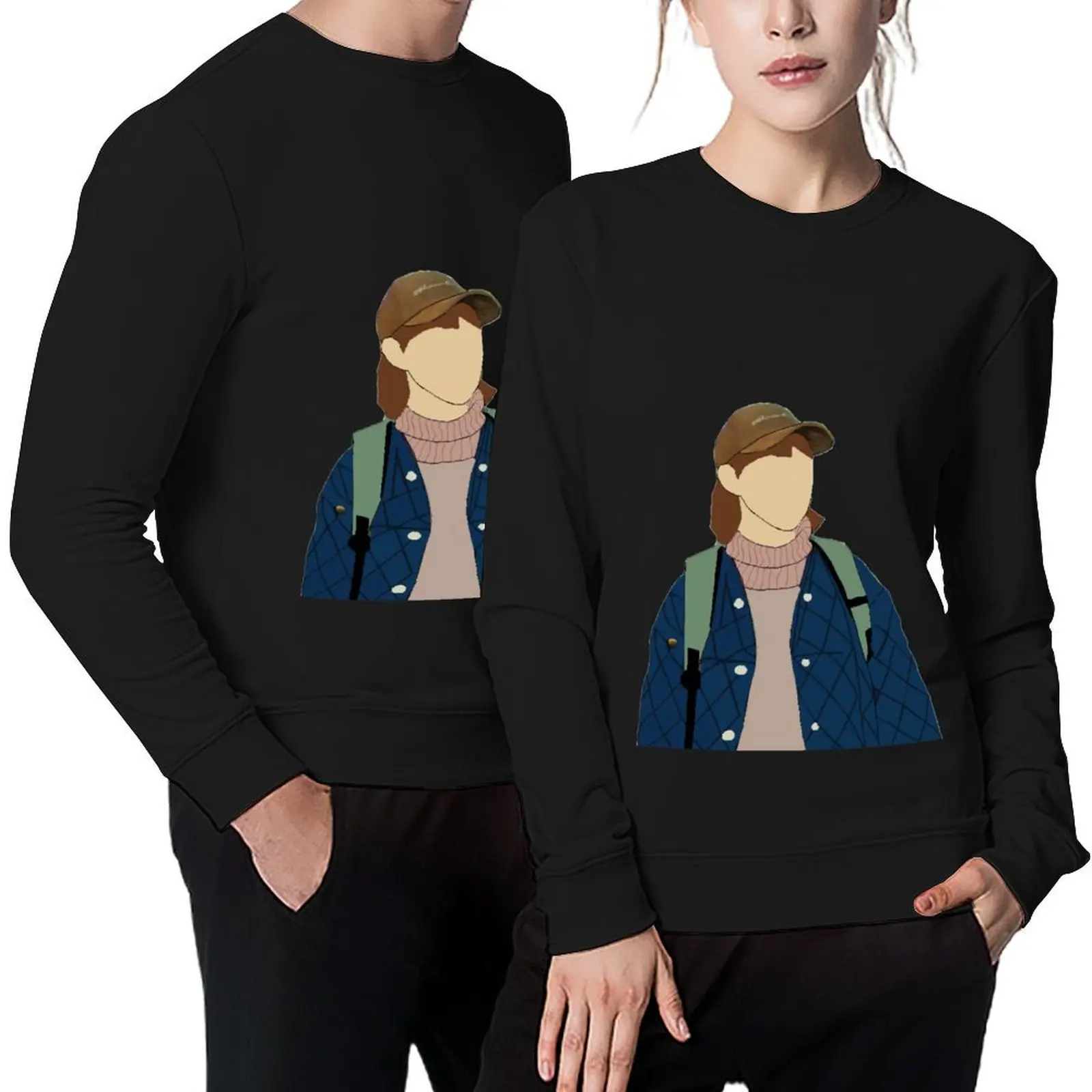 

[couple shirt] weightlifting fairy kim bok joo home scene 1/2 Pullover men's sweat-shirt set tracksuits new sweatshirt