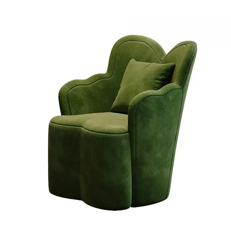 

Cream wind backrest makeup chair creative girls home chair bedroom light luxury dresser