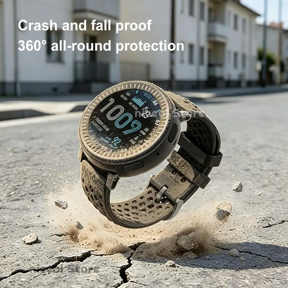 

Smartwatch Metal Case Shockproof for Amazfit Active Max Smart Watch Protective Shell Watch Case Shell for Daily & Sports Use