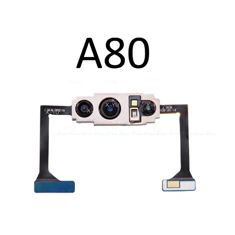 For Samsung Galaxy A10 A20 A30 A50 A70 A80 A90 Rear Front And Back Camera Module Flexible Cable Replacement Parts