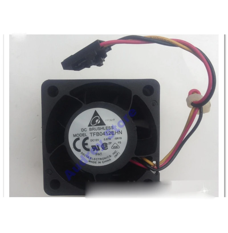 Delta TFB0412EHN 4cm 4028 12V 0.87A 3-wire server fan 15000rpm 26.03CFM air blower