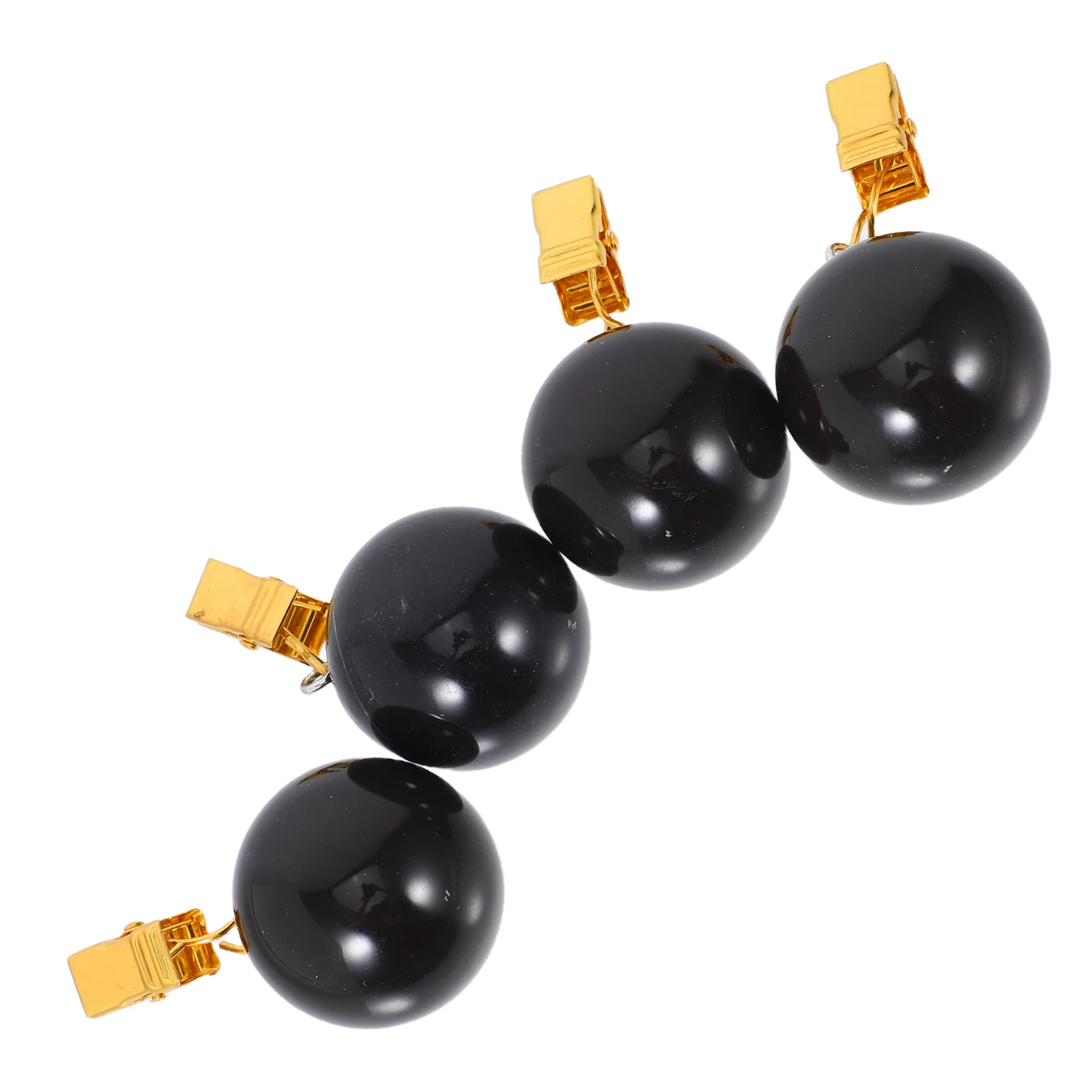 

4pcs Curtain Weights Heavy Duty Metal Clips For Outdoor Tablecloth Shower Curtain Hangers Table Cover Holders Pendant Clips