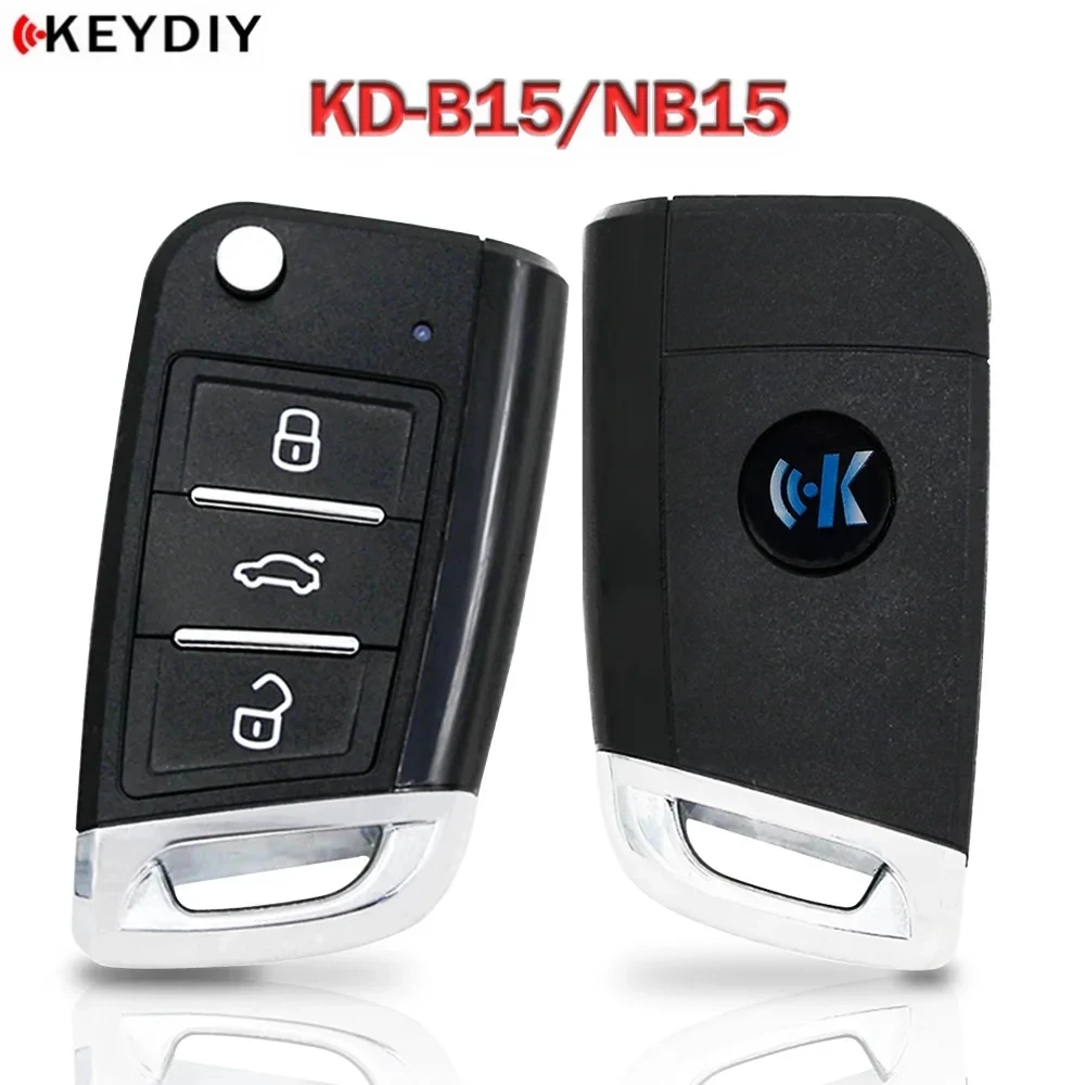 2pcs KEYDIY KD MINI KD-MAX pilot B15/NB15 kluczyk samochodowy dla VW /MQB styl KD-X2 KD900 programator