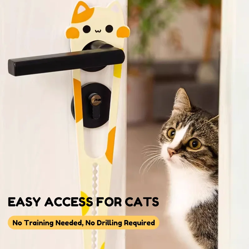 

Adjustable Punch-Free Pet Door Opener for Pet fence entry and exit door gap artifact bedroom Pet supplies