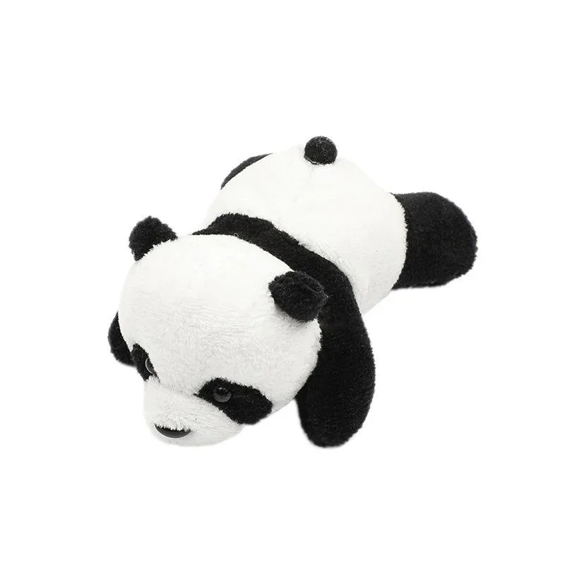 Cartoon Panda Brooch Cute Panda Plush Brooch Backpack Decoration Brooch Panda Pendant Girl\'s Small Gift Brooch Accessory