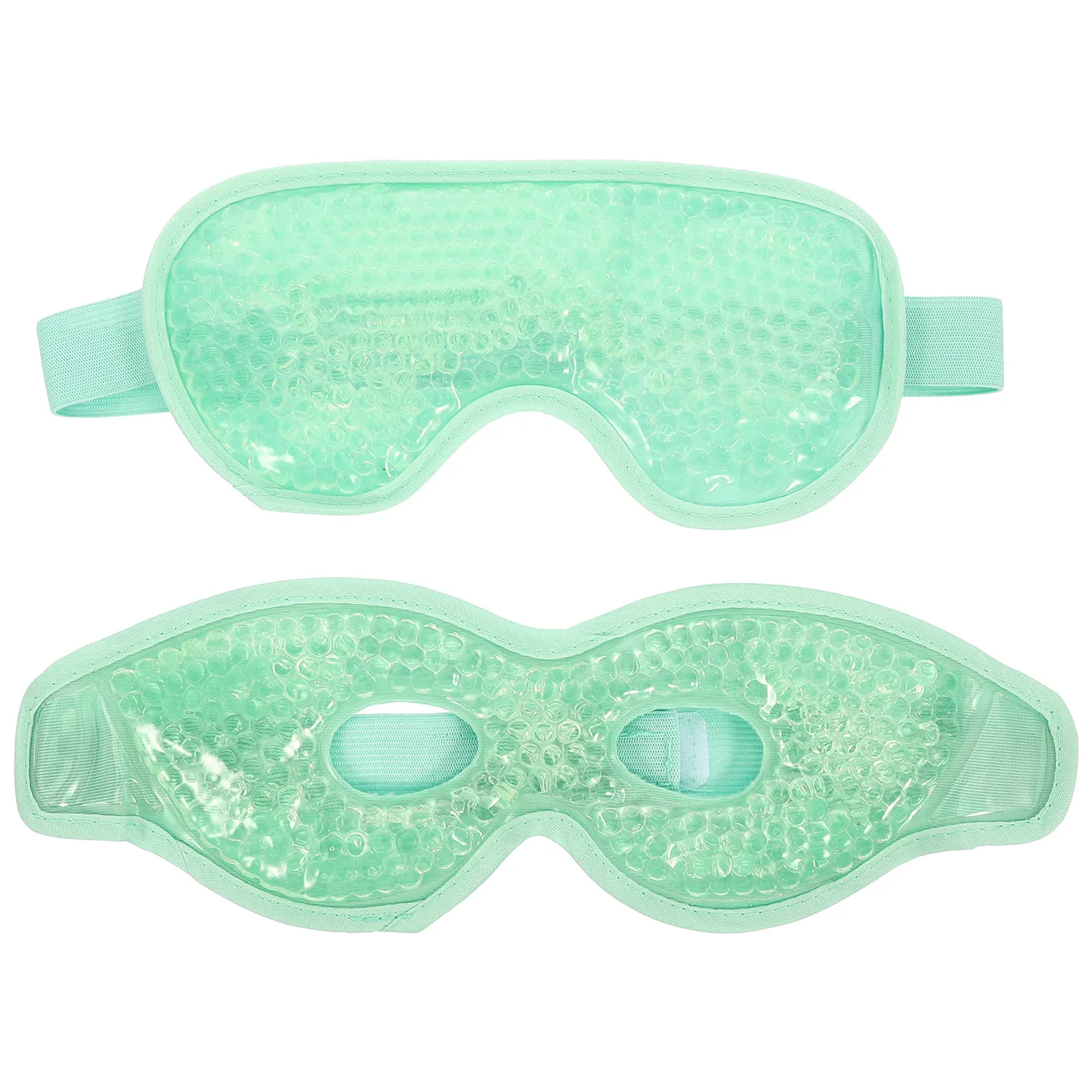 

2Pcs Cold Hot Reusable Gel Eye Mask for Cooling and Heating Therapy Comfortable Elastic Band Stress Relief Puffiness Reduction