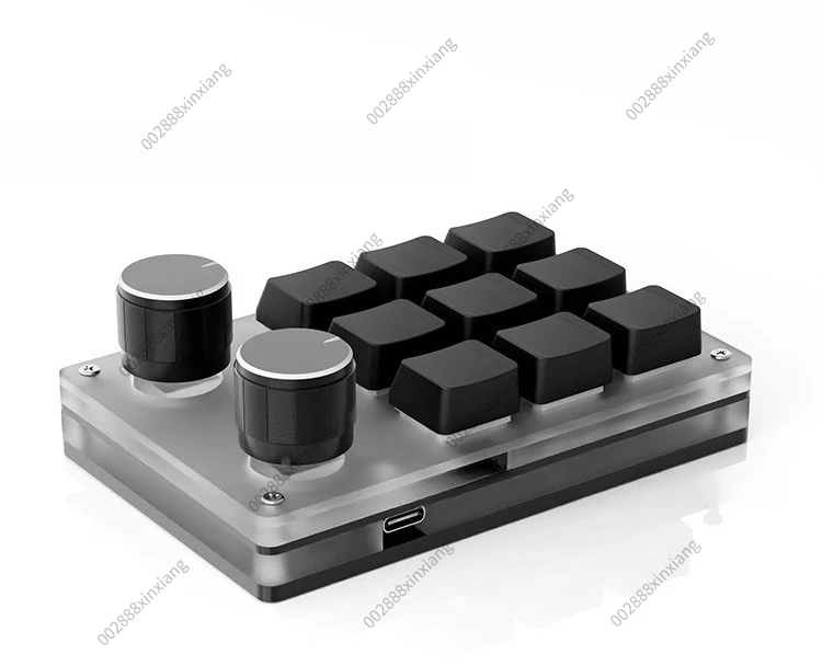 9 Keys Bluetooth Numeric Keypad Custom Macro Copy Paste Select All Shortcut OSU Volume Control Keyboard