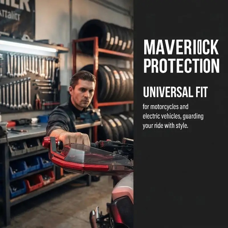 1Pairs Universal Protector Modification Protective Gear CNC Aluminum Alloy Motorbike Hand Guard Handguard Shield Windproof