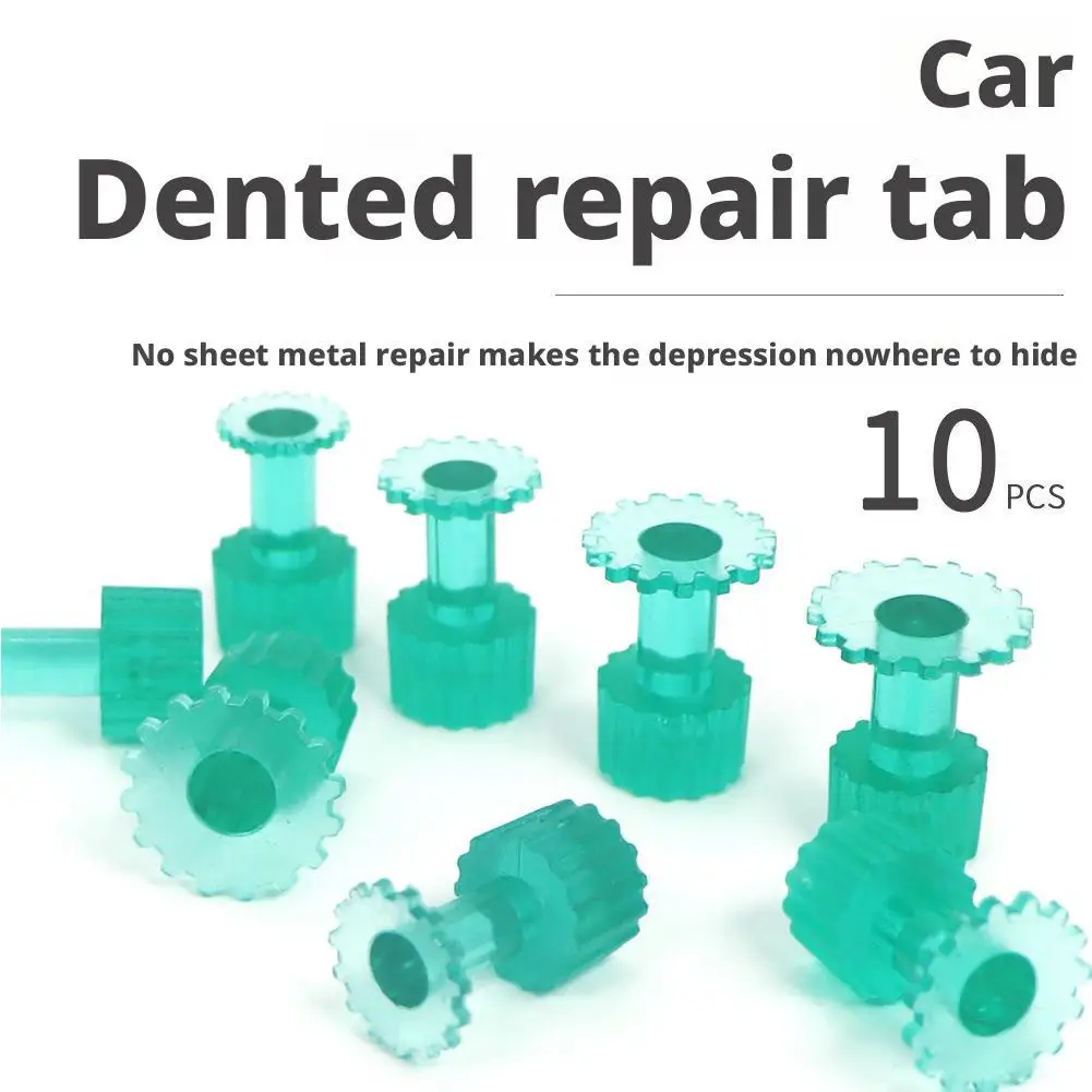 

10 шт. профессиональные клеевые вкладки для ремонта вмятин без покраски — прочный нейлоновый материал — сильная адгезия для удаления вмятин на кузове автомобиля
