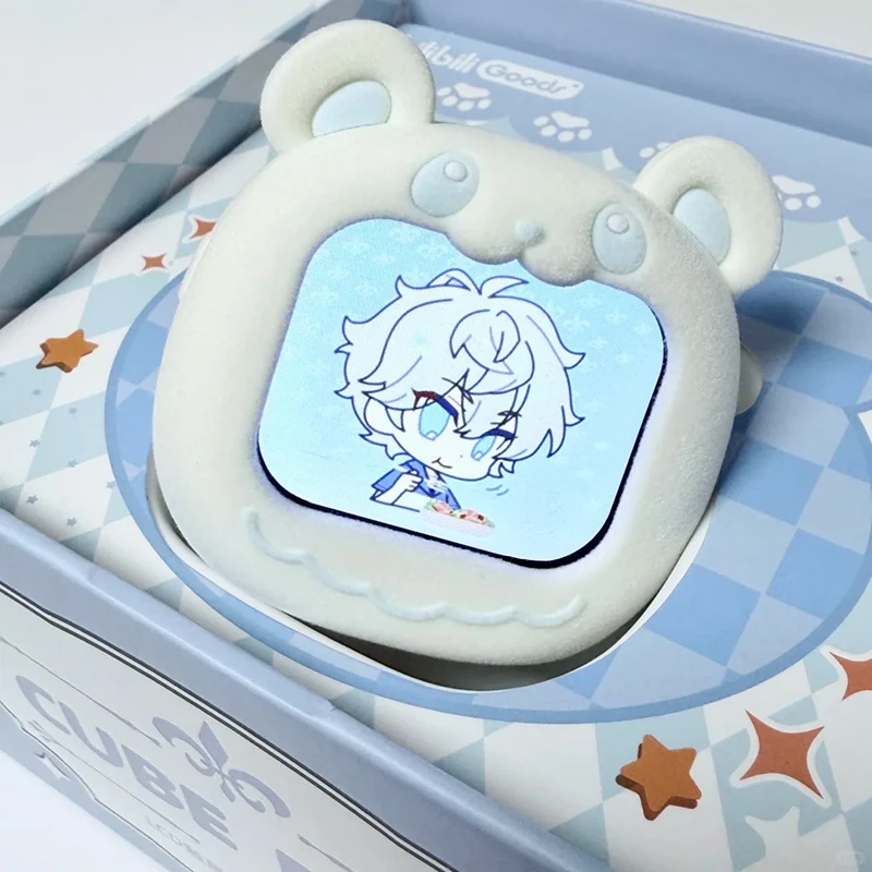 Bilibili Goods Earbuds Cubeface Lcd Touch Screen Ensemble Stars 2 Stereo Sound Portable Earphones For Adults