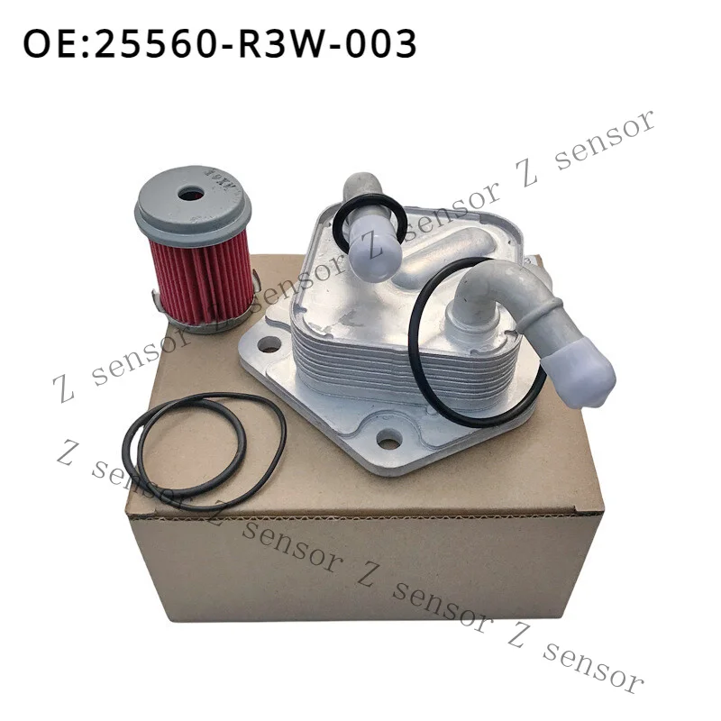 Z+ New 25560-R3W-003 For Honda HRV Civic ATF Heater Transmission Oil Filter Cooler