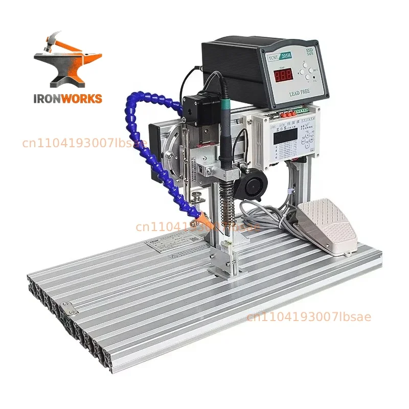 200W Intelligent semi-automatic soldering machine BORX-003 USB switch foot operated spot welding machine