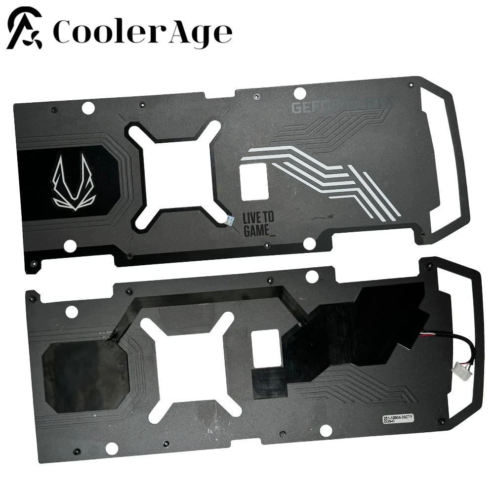 

For ZOTAC Gaming GeForce RTX 3070 Ti 3090 AMP Extreme HOLO Graphics Card Replacement Backplane Backplate