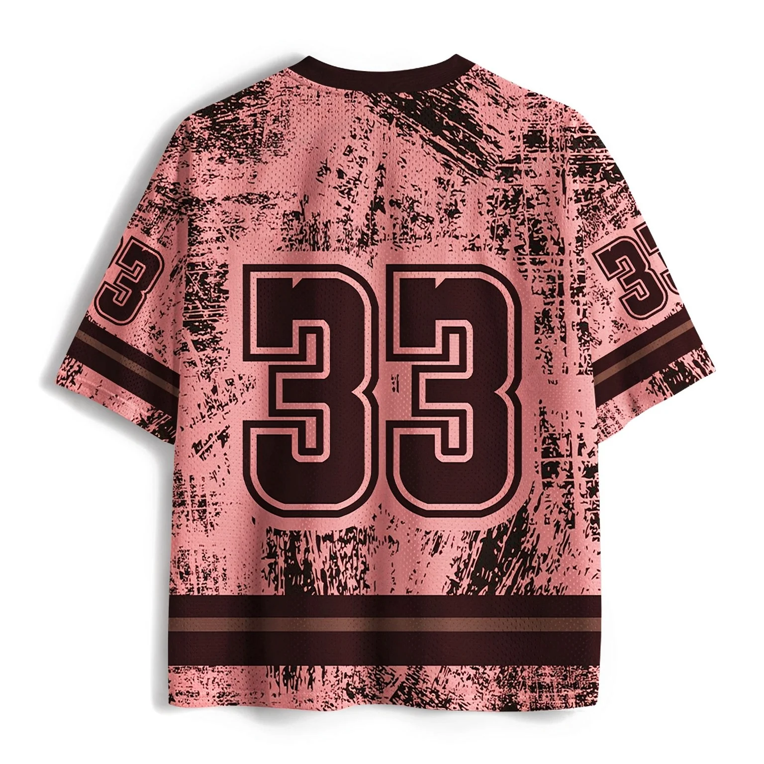 Book Nerd Floral Butterfly Mesh Jersey Tee, Pink Vintage Distressed Flower Letter Print V Neck Short Sleeve Shirt