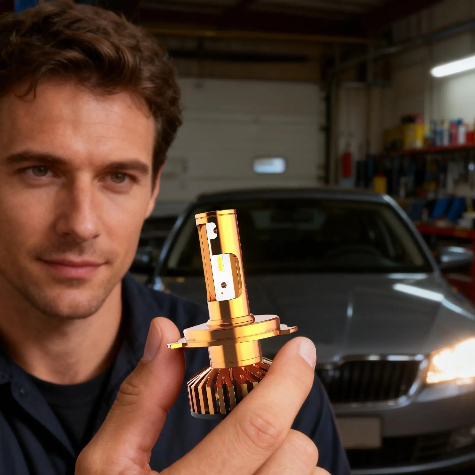 

Car Headlights LED H4 Headlight Bulb High-Concentration Headlamp For Automotive Vehicles Car Modification Enthusiasts