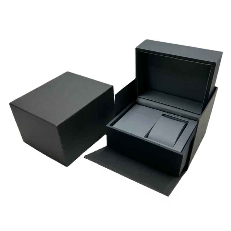 Fornitore di fabbrica Outlet Tg Brown e Black Box custodie regalo di marca di lusso con libretto e carta possono orologi personalizzati